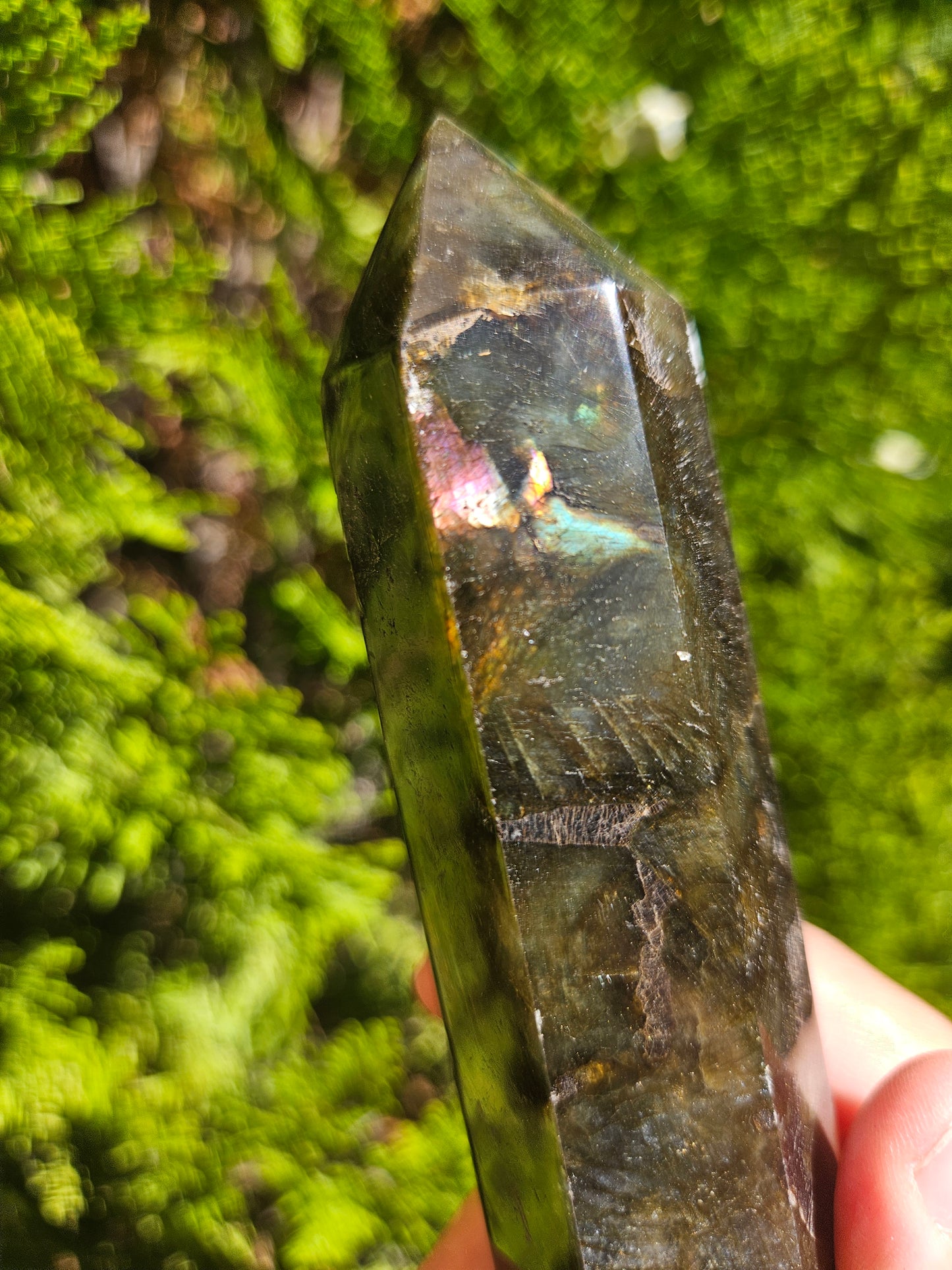 XL Labradorite Tower #1