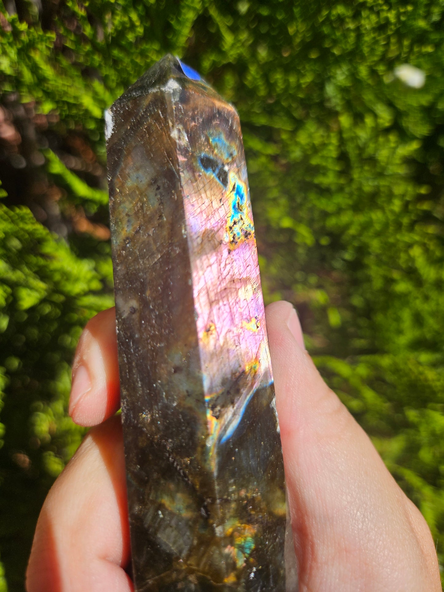 XL Labradorite Tower #1