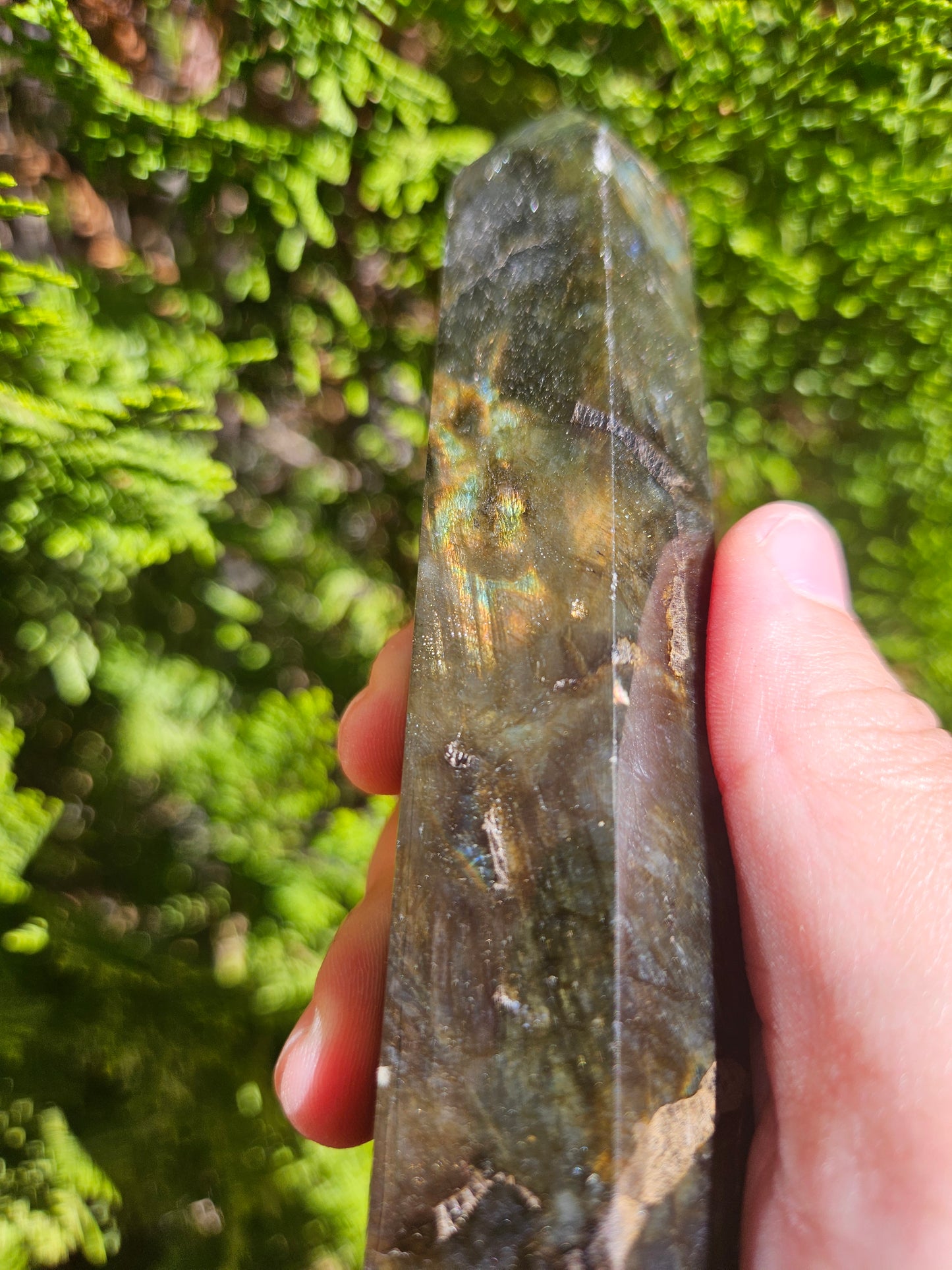 XL Labradorite Tower #1