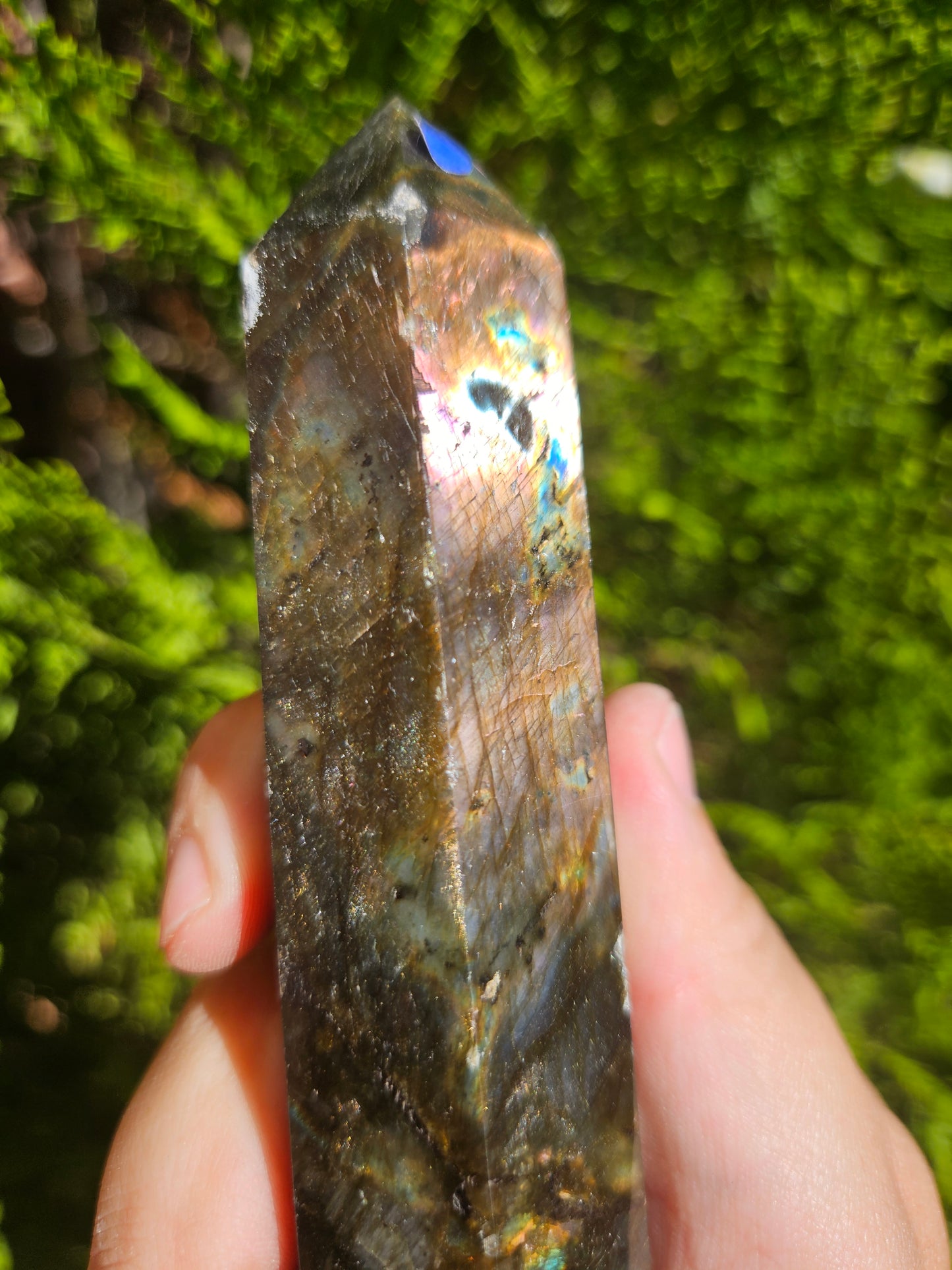 XL Labradorite Tower #1