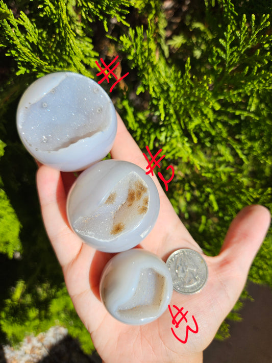 Druzy Agate Sphere